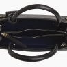 Le Tanneur - sac à main moyen modèle emilie en cuir monogramme