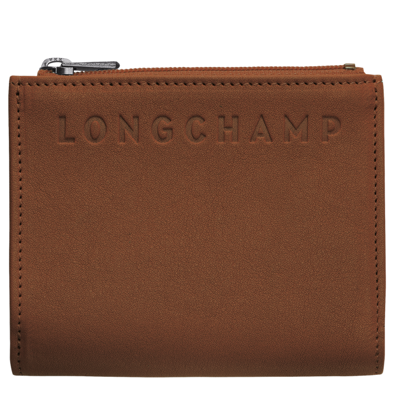 longchamp - portefeuille compact longchamp 3d