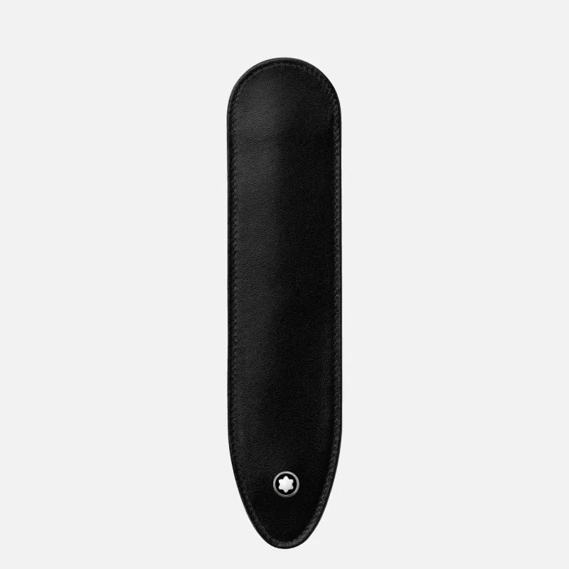 montblanc - etui fin pour 1 instrument d'écriture meisterstück montblanc - etui fin pour 1 instrument d'écriture meisterstück