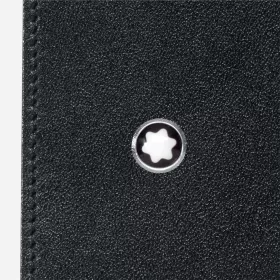 montblanc - pochette meisterstück 4cc avec porte-carte d'identité