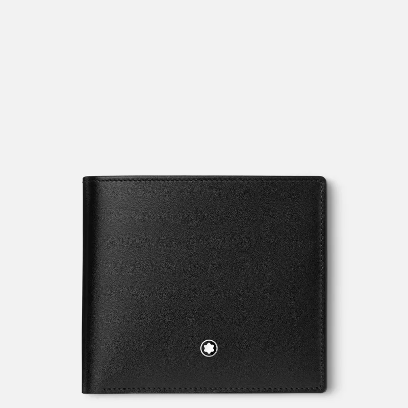 montblanc - portefeuille 4cc avec porte-monnaie meisterstück montblanc - portefeuille 4cc avec porte-monnaie meisterstück