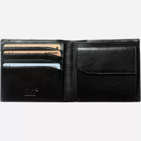 montblanc - portefeuille 4cc avec porte-monnaie meisterstück