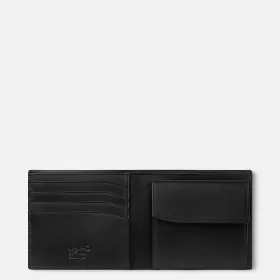 montblanc - portefeuille 4cc avec porte-monnaie meisterstück