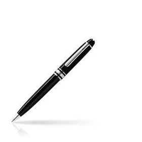 montblanc - stylo bille meisterstück platinum line hommage à w.a. mozart (petit modèle)