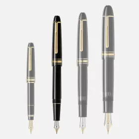 montblanc - stylo plume meisterstück doré