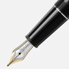 montblanc - stylo plume meisterstück platiné