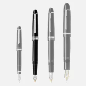 montblanc - stylo plume meisterstück platiné