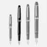 montblanc - stylo plume meisterstück platiné