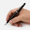 montblanc - stylo plume meisterstück platiné