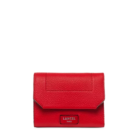 lancel - portefeuille compact m rabat m ninon de lancel
