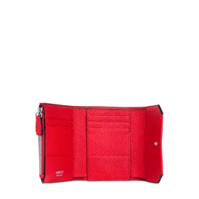lancel - portefeuille compact m rabat m ninon de lancel
