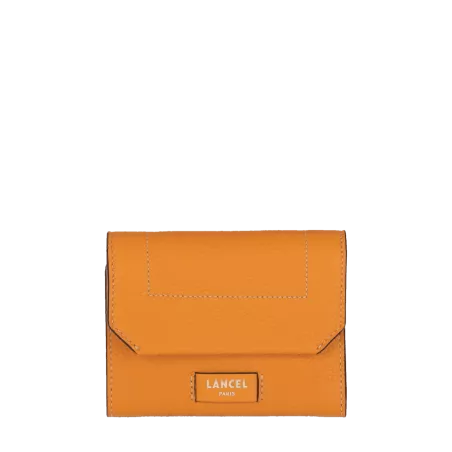 lancel - portefeuille compact m rabat m ninon de lancel