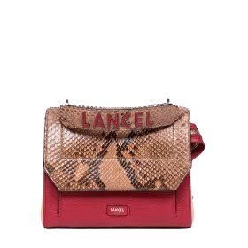 lancel - sac rabat avec poignée m ninon de lancel