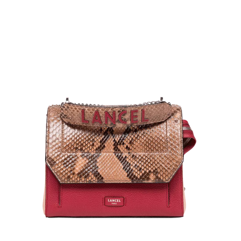 lancel - sac rabat avec poignée m ninon de lancel lancel - sac rabat avec poignée m ninon de lancel