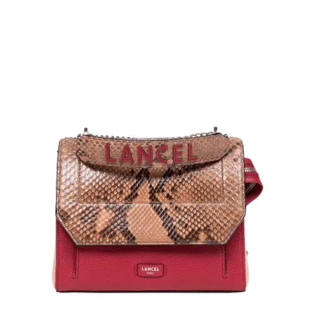 lancel - sac rabat avec poignée m ninon de lancel