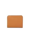 lancel - portefeuille compact medium zippé lettrines graine