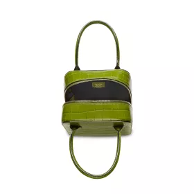 lancel - sac rabat alice facon croco brillant