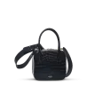 lancel - sac rabat alice facon croco brillant