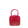 lancel - sac rabat alice facon croco brillant