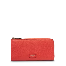 lancel - portefeuille slim zippé l ninon de lancel