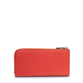 lancel - portefeuille slim zippé l ninon de lancel