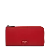 lancel - portefeuille slim zippé l ninon de lancel