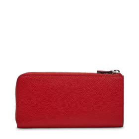 lancel - portefeuille slim zippé l ninon de lancel