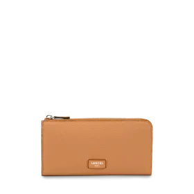 lancel - portefeuille slim zippé l ninon de lancel