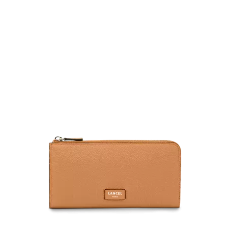 lancel - portefeuille slim zippé l ninon de lancel