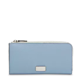 lancel - portefeuille slim zippé l ninon de lancel