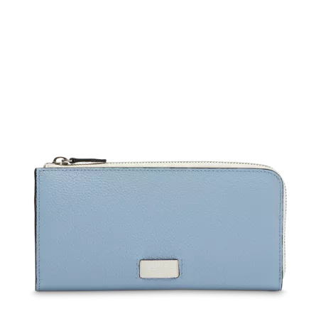 lancel - portefeuille slim zippé l ninon de lancel