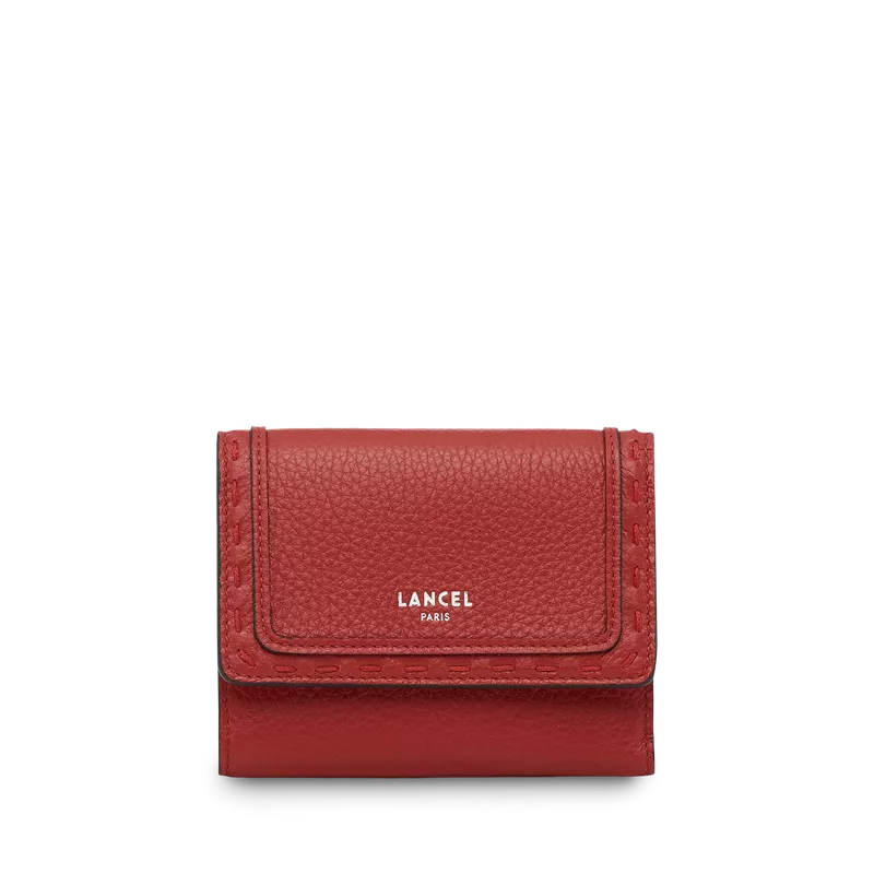 Lancel - portefeuille compact medium rabat premier flirt de lancel Lancel - portefeuille compact medium rabat premier flirt de lancel