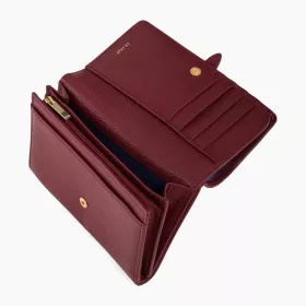 le tanneur - petit portefeuille : billets, cartes, monnaie, zippé joséphine en cuir grainé