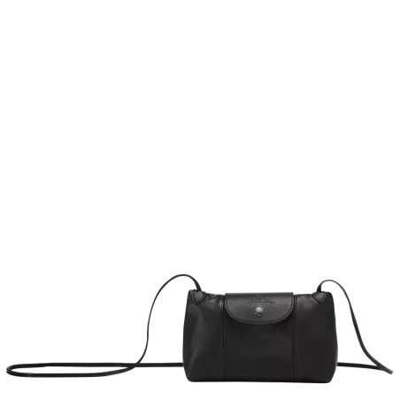 Sac porté travers  Le Pliage Cuir de Longchamp