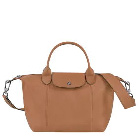 Sac porté main S  Le Pliage Cuir de Longchamp