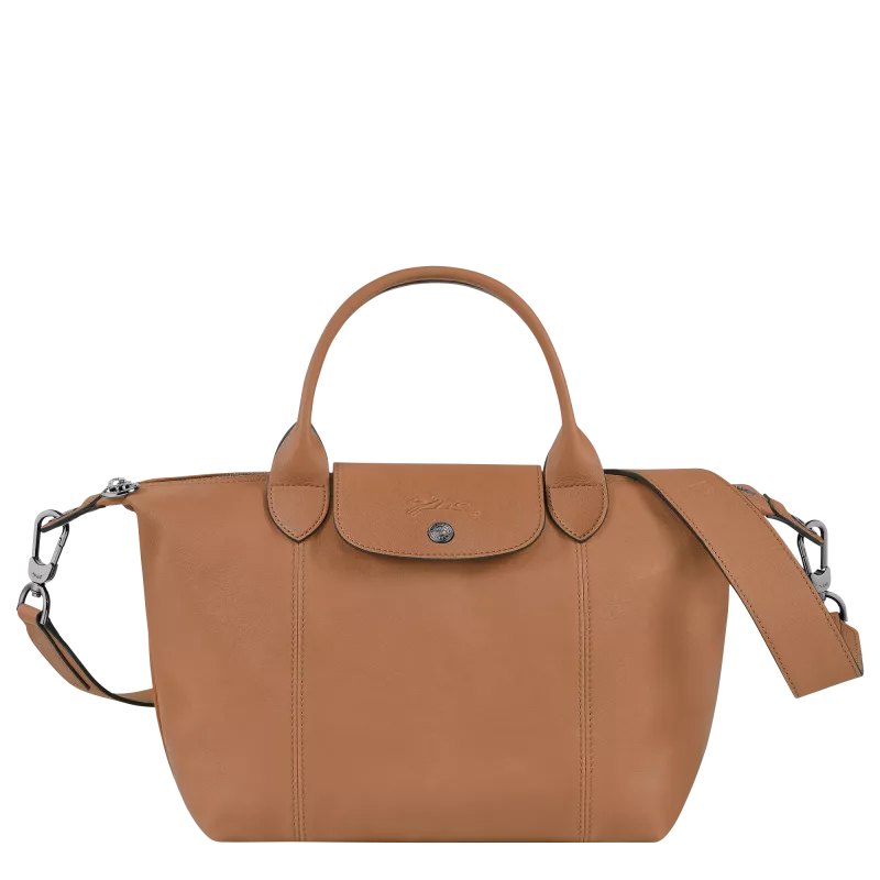 Sac porté main S Le Pliage Cuir de Longchamp Sac porté main S Le Pliage Cuir de Longchamp