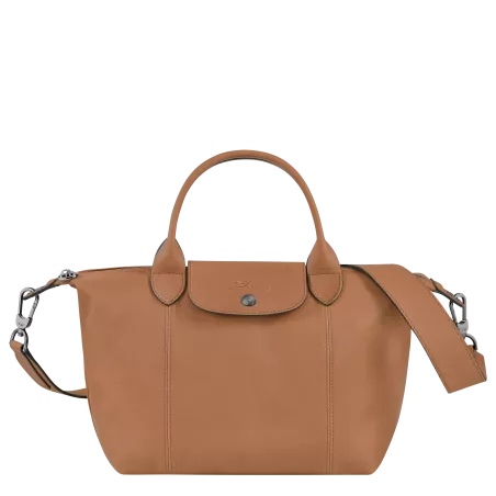 Sac porté main S  Le Pliage Cuir de Longchamp
