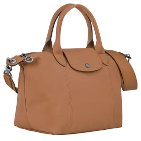 Sac porté main S  Le Pliage Cuir de Longchamp
