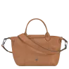 Sac porté main S  Le Pliage Cuir de Longchamp