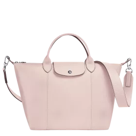 longchamp - sac porté main le pliage cuir