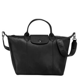 longchamp - sac porté main le pliage cuir
