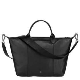longchamp - sac porté main le pliage cuir