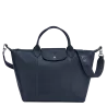 longchamp - sac porté main le pliage cuir