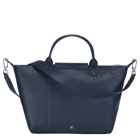 longchamp - sac porté main le pliage cuir
