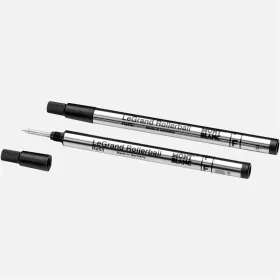 montblanc - 2 recharges pour rollerball legrand (f) mystery black