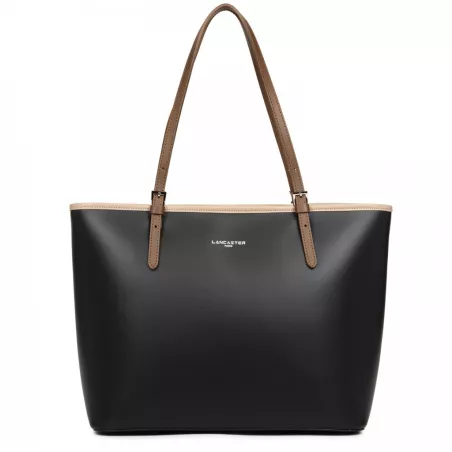 Grand sac cabas épaule Smooth de Lancaster
