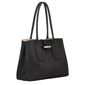 longchamp - sac porté épaule roseau