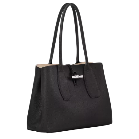 longchamp - sac porté épaule roseau
