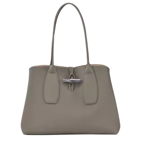 longchamp - sac porté épaule roseau