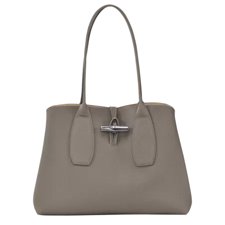longchamp - sac porté épaule roseau